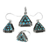 Handcrafted Sterling Silver Turquoise Jewelry Set A Touch of Nature’s Beauty