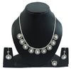 Luxury Pearl Jewelry Set 925 Silver Earrings Necklace Ring for Women Girls
