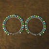 Indian Jewelry Multi Color Quartz 925 Sterling Silver Anklets