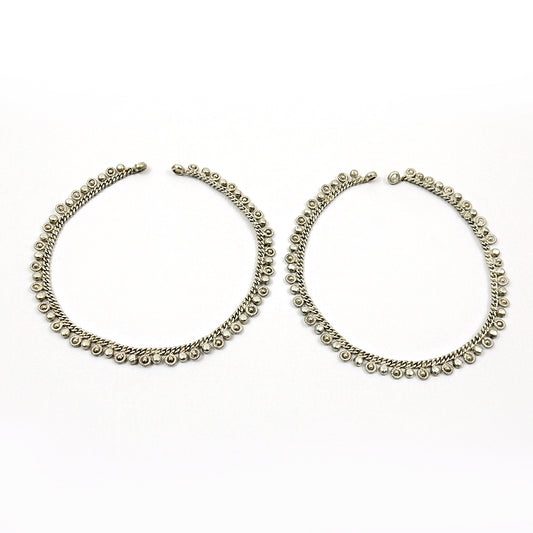 Classic 925 Sterling Silver Anklets for Women Girls