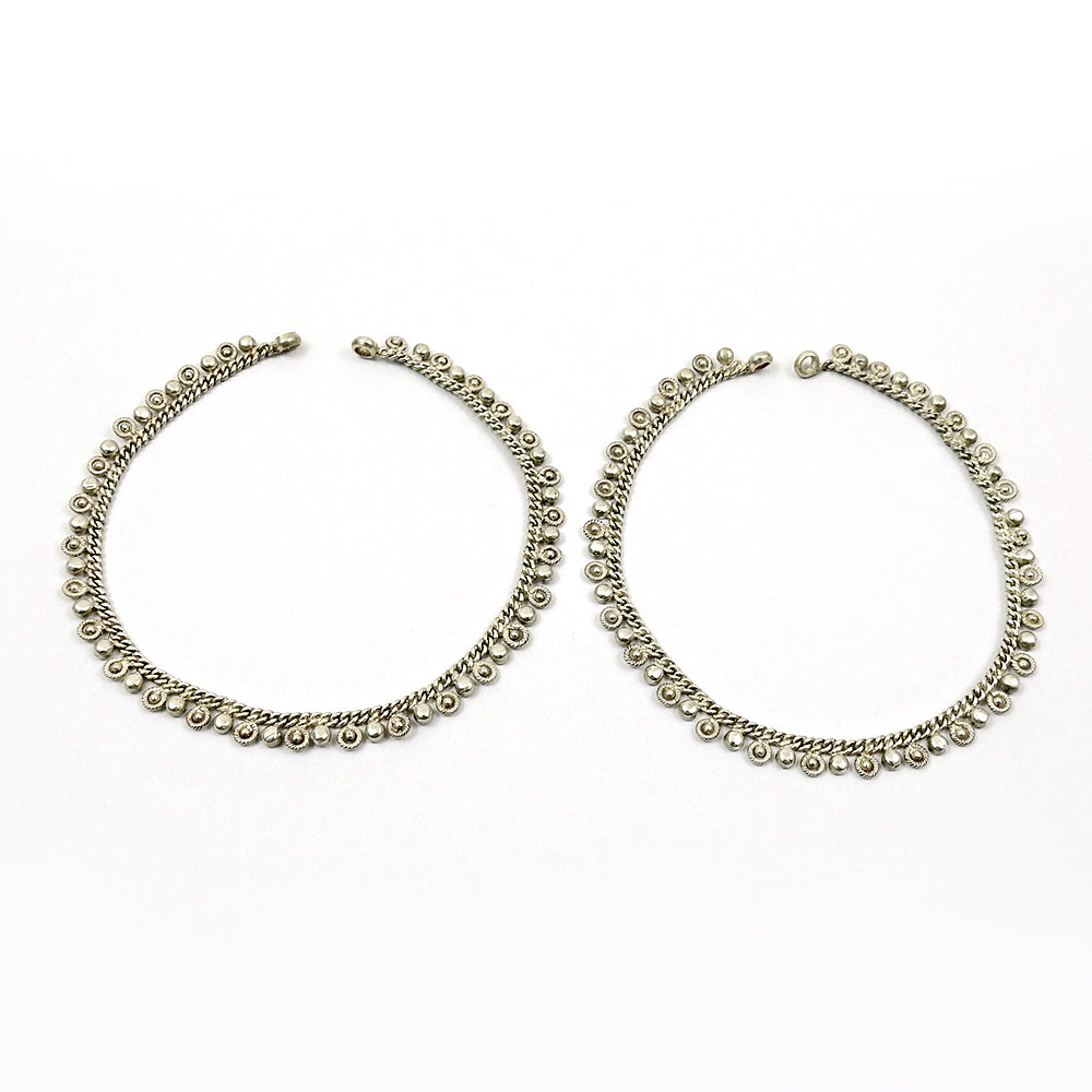 Classic 925 Sterling Silver Anklets for Women Girls