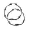 Oxidized Silver Antique Statement Anklets Foot Jewelry