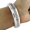 Luxury Solid 925 Sterling Silver Designer Bangle