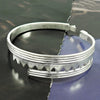 Classic Solid 925 Sterling Silver Designer Bangle