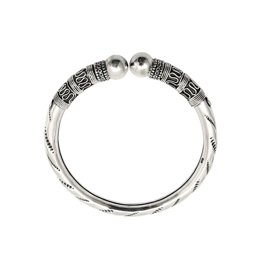925 Sterling Silver Bangle For Women Girls