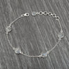 Solid 925 Silver Rainbow Moonstone Bezel Bracelet Party Wear Jewelry