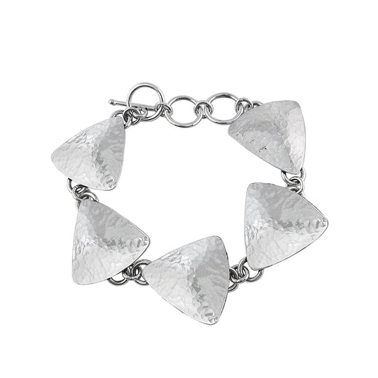 Solid Sterling Silver Unique Handcrafted Bracelet
