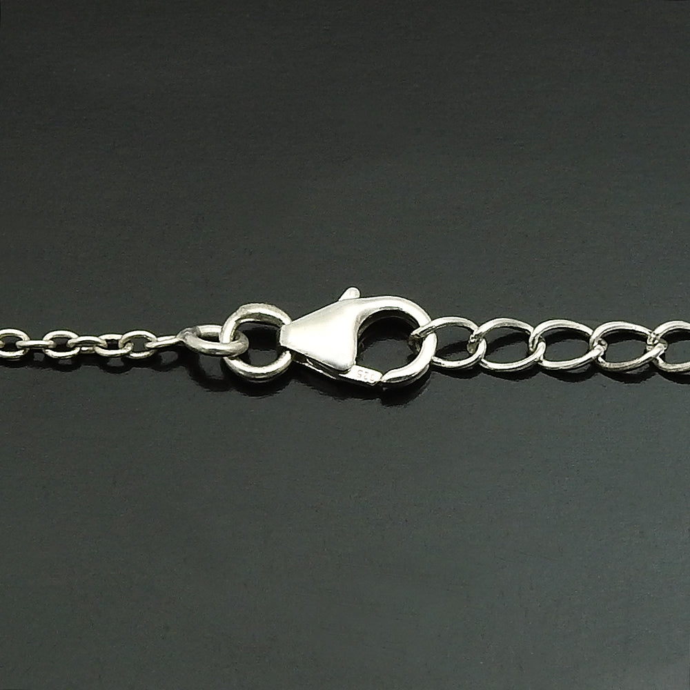 HANDMADE 925 Solid Sterling Silver Jewelry Love Bracelet