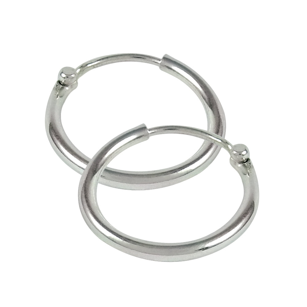 925 Sterling Silver Hot Sale Hoop Earrings