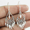 Silvermantra Vintage 925 Sterling Silver Gypsy Bohemian Style Dangle Earrings