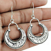 Solid 925 Sterling Silver Dangle Earrings Celestial Jewelry