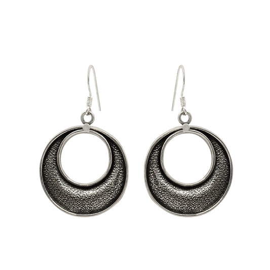 Sterling Silver Bohemian Long Dangle Earrings