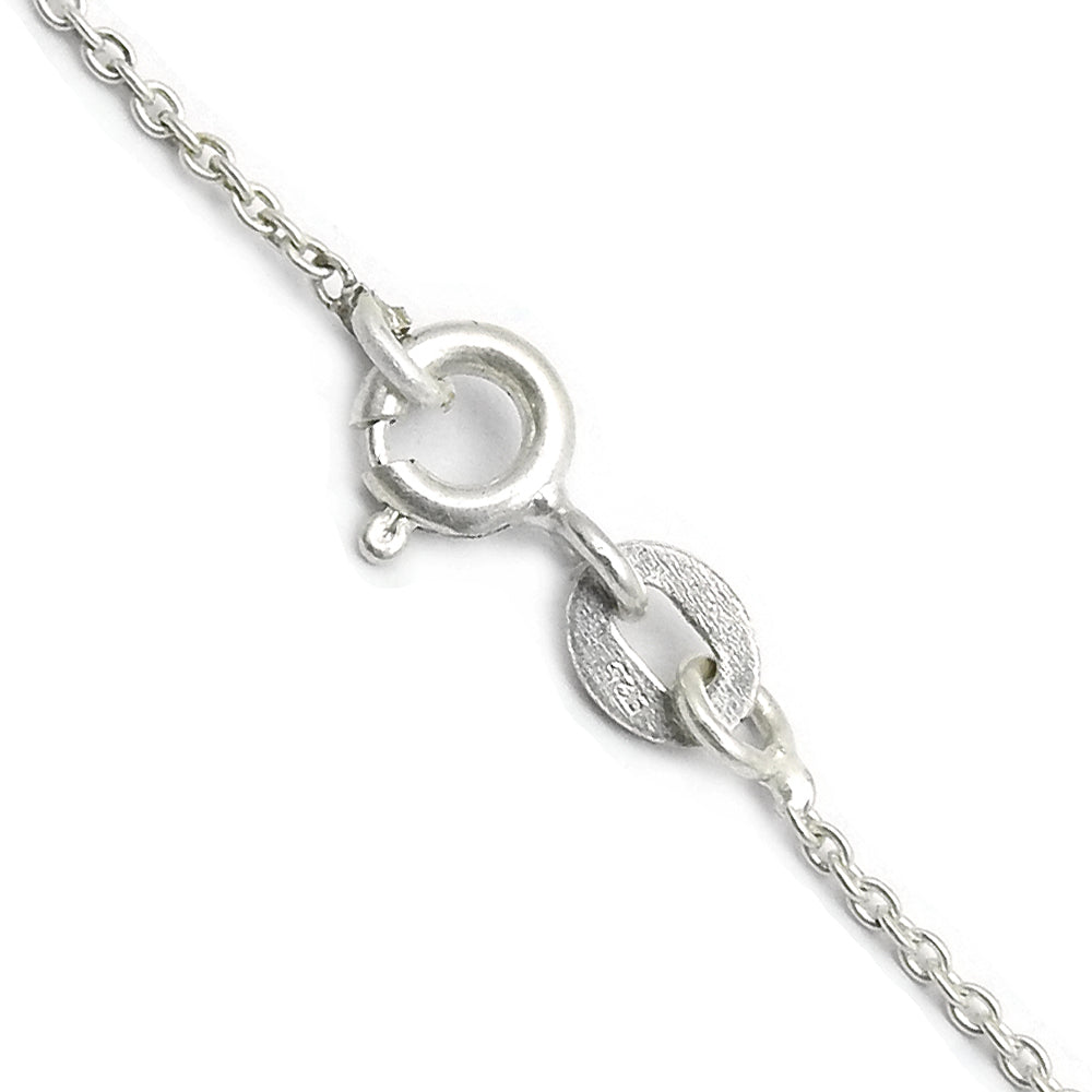 Labradorite Gemstone 925 Solid Silver Bohemian Cluster Third Eye Chakra Necklace