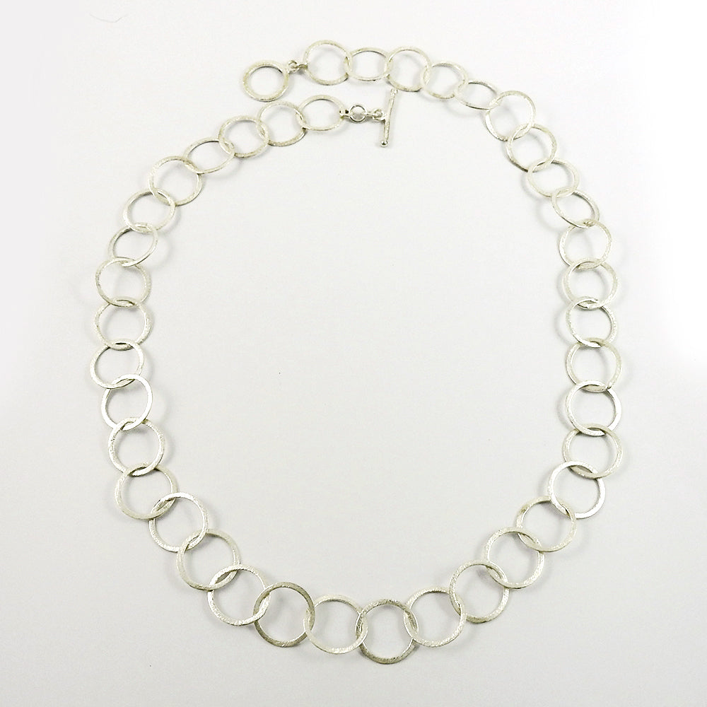 Classic Solid 925 Silver Necklace Jewelry Gift For Her