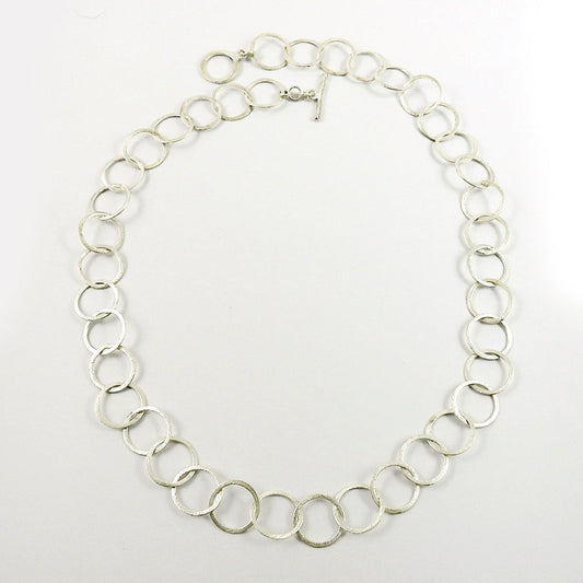 Classic Solid 925 Silver Necklace Jewelry Gift For Her