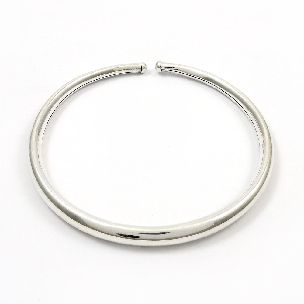 Solid 925 Silver Necklace Stylish Vintage Jewelry