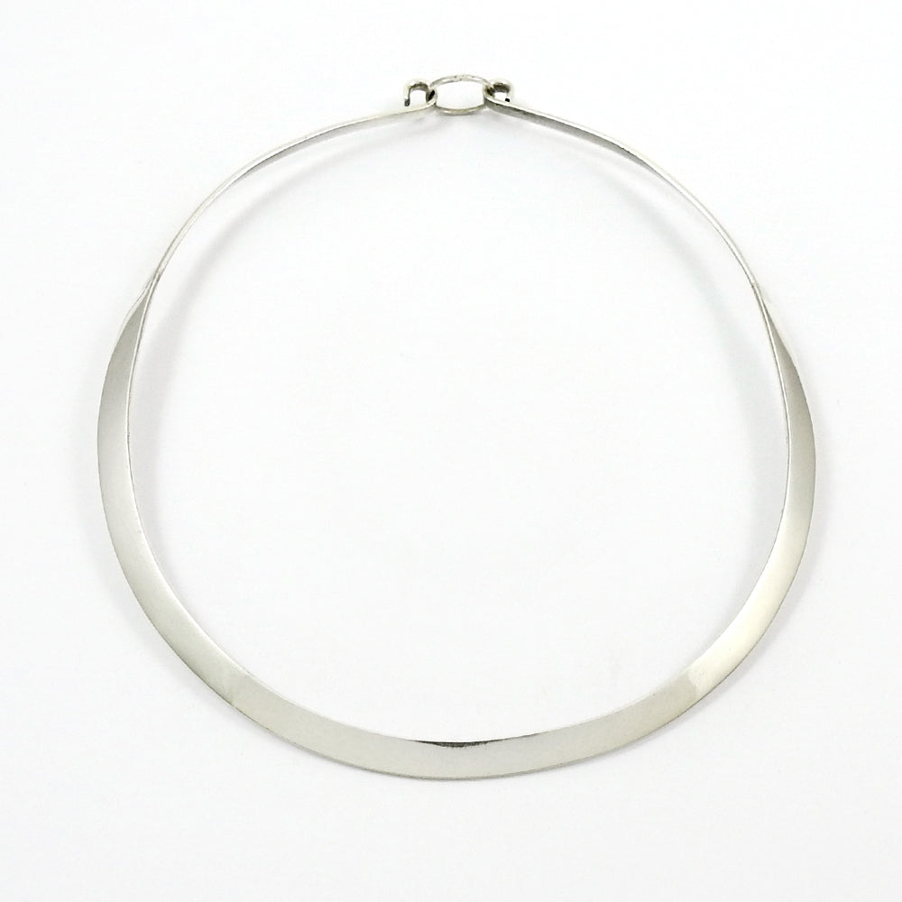 Solid 925 Sterling Silver Necklace Modern Everyday Jewelry