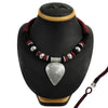 Solid 925 Sterling Silver Engraved Necklace Thread Jewelry