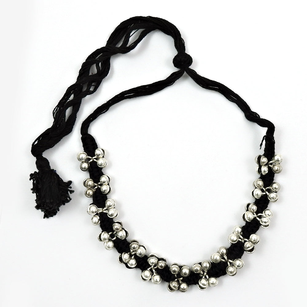 Solid 925 Silver Necklace Handmade Vintage Jewelry