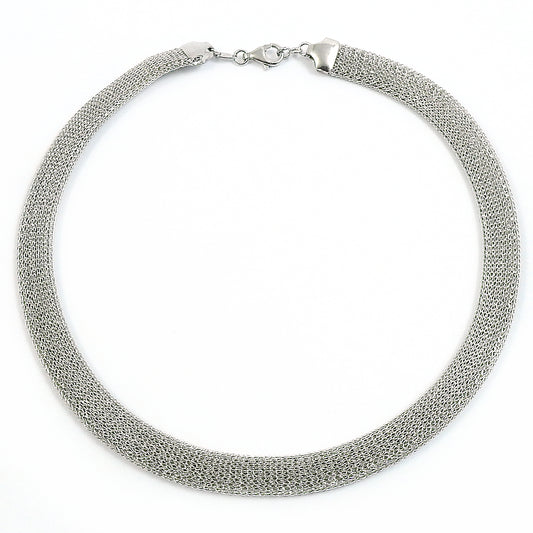 Cluster Necklace 925 Solid Sterling Silver Handmade Jewelry