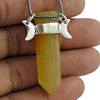 Baguette Aventurine Gemstone 925 Silver Pencil Daughter Gift New Pendant Jewelry