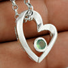 Natural Chalcedony Gemstone 925 Sterling Silver Pendant Boho For Women A53
