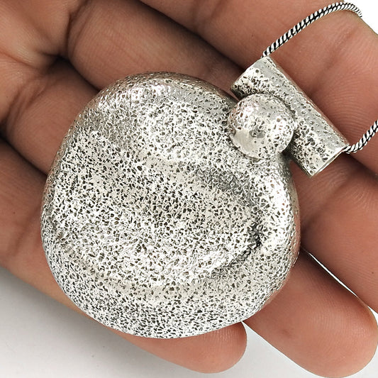 Vintage 925 Silver Unique Handmade Pendant