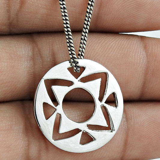 925 Solid Sterling Silver Vashikaran Pendant