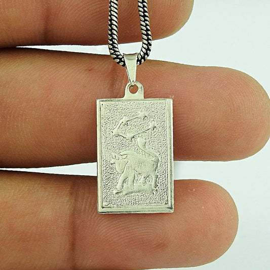 Solid 925 Sterling Silver Zodiac Pendants