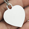 Heart Pendant 925 Sterling Silver Gift For Women Girls