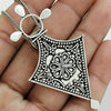 Antique Look Pendant Solid 925 Sterling Silver Oxidized Jewelry