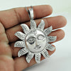 925 Sterling Silver Sun Pendant