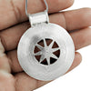Oxidized Sterling Silver Handmade Chakra Pendant