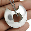 Vintage Moon Pendant 925 Sterling Silver Jewelry