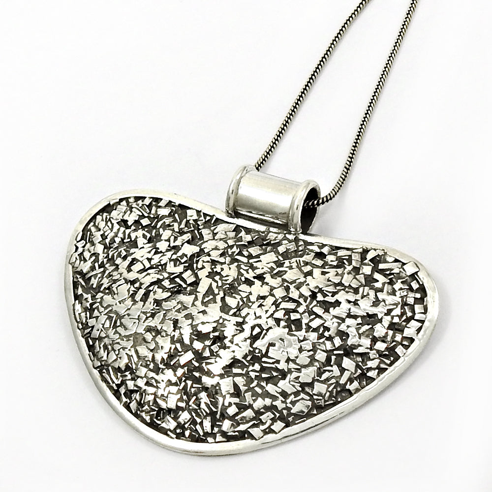 Vintage 925 Sterling Silver Handcrafted Unique Pendant