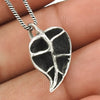 925 Solid Sterling Silver Leaf Pendant