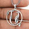 Love Bird Pendant 925 Sterling Silver Jewelry