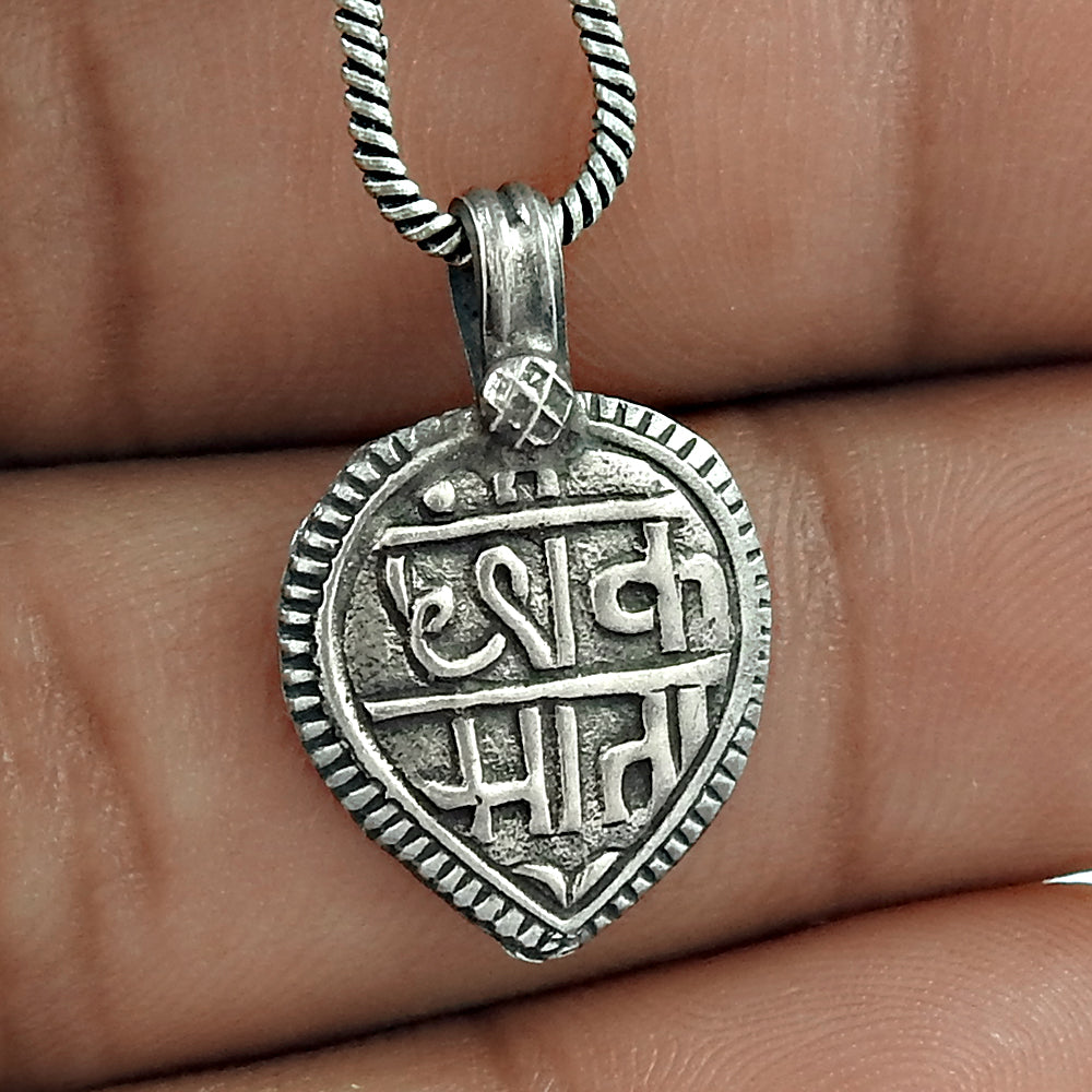 925 Solid Sterling Silver Pendant Indian Jewelry