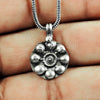 Solid 925 Sterling Silver Handmade Tribal Pendant