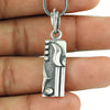 Geometric Pendant Solid 925 Sterling Silver Jewelry