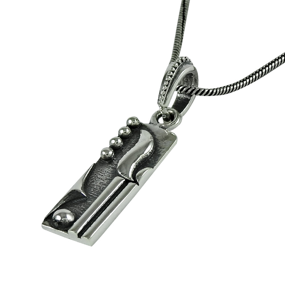Geometric Pendant Solid 925 Sterling Silver Jewelry