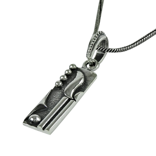 Geometric Pendant Solid 925 Sterling Silver Jewelry
