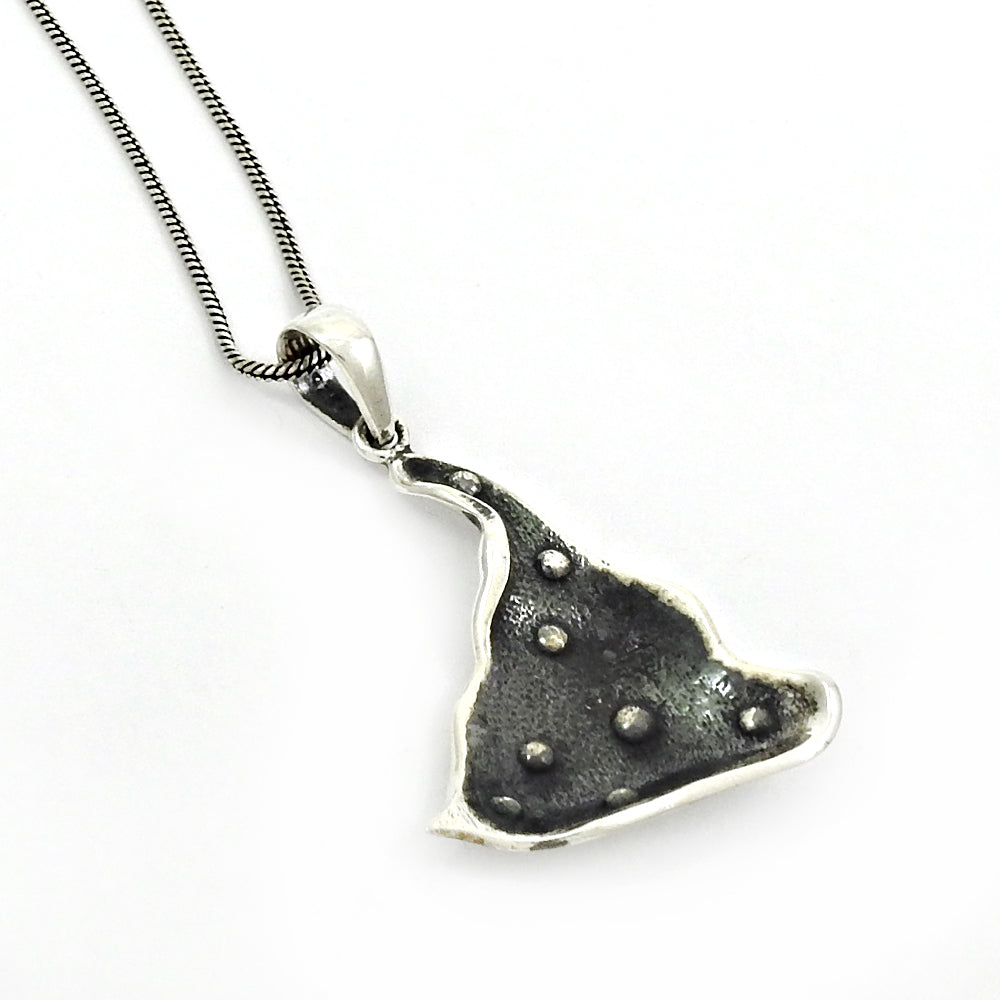 925 Sterling Solid Silver Unique Handmade Pendant