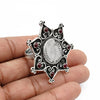 Ruby Gemstone 925 Sterling Silver Victoria Empress Cocktail Ring