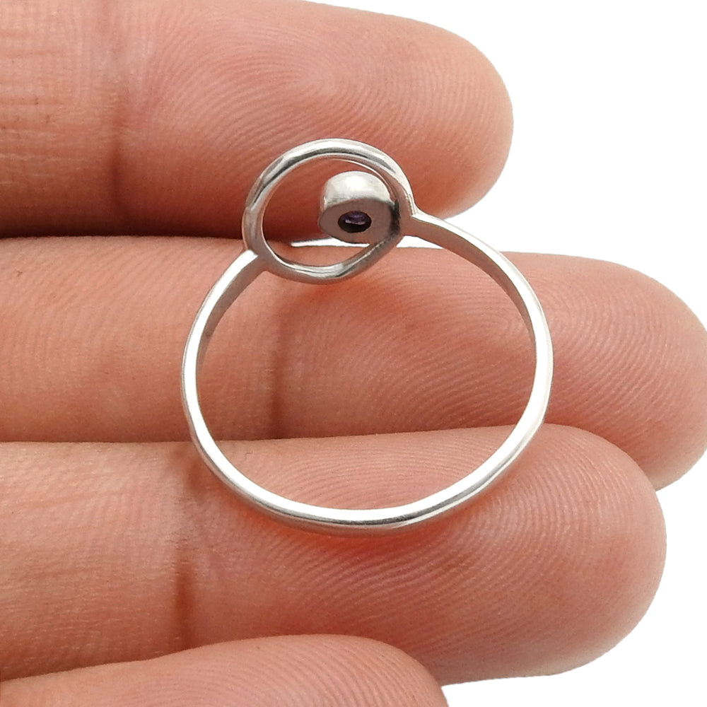 Pearl Ring 925 Sterling Silver Handmade Jewelry L8