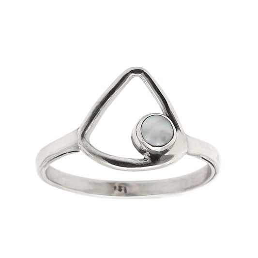 Pearl Ring 925 Sterling Silver Handmade Jewelry