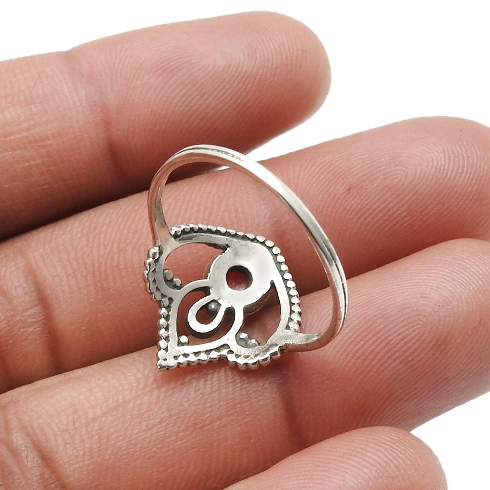 Round Natural Red Onyx Wife Crown Wedding Band New Ring 925 Sterling Silver