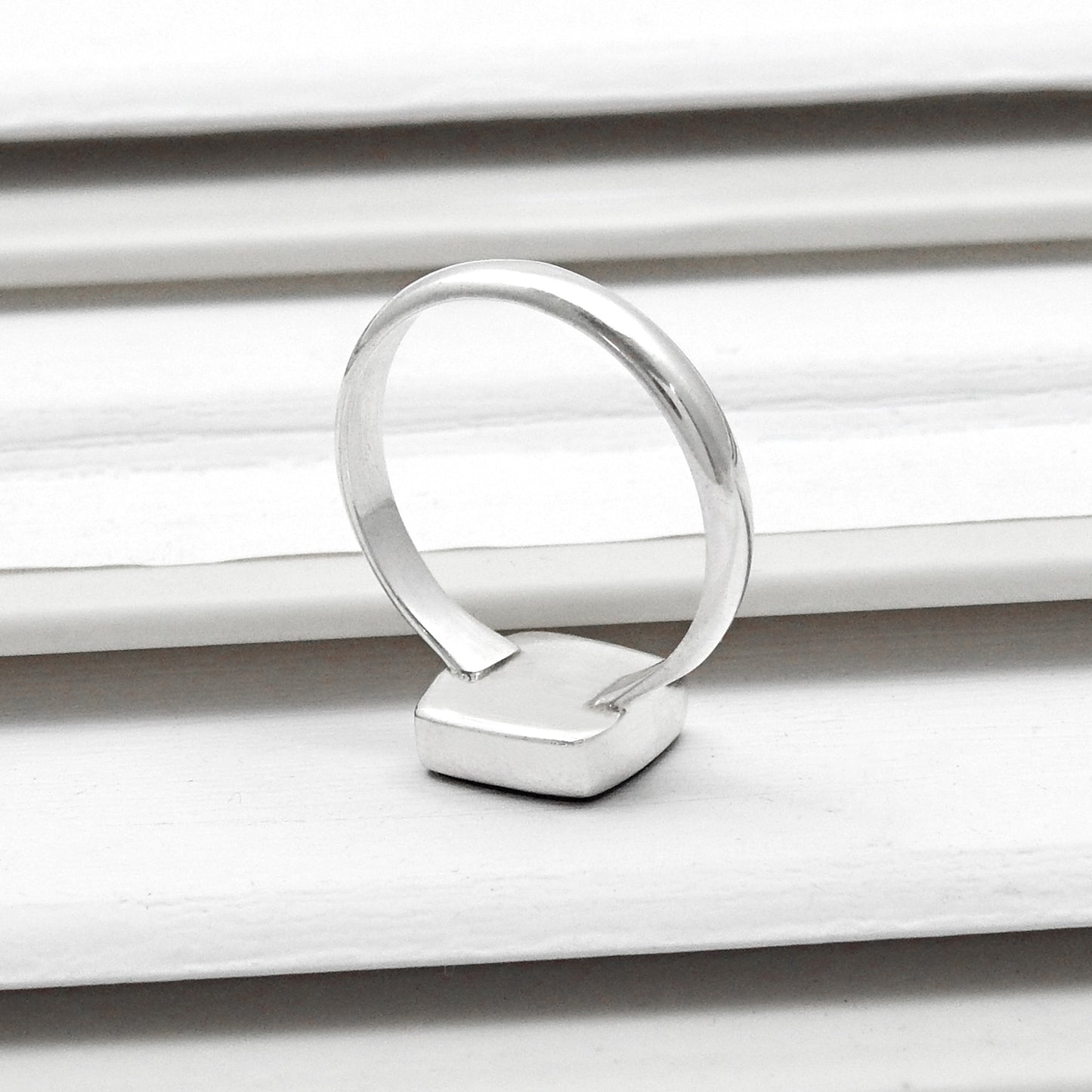 Women Gift Natural Carnelian 925 Sterling Silver Band Ring