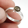 Natural Smoky Quartz 925 Solid Silver Handcrafted Ring