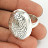 Solid 925 Silver Ring Unique Artisan Handmade Timeless Classic Band